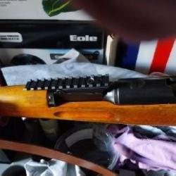 RAIL PICATINNY (21MM) POUR SCHMIDT RUBIN K31