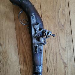 Pistolet silex 17ème 18ème siècle moyen Orient