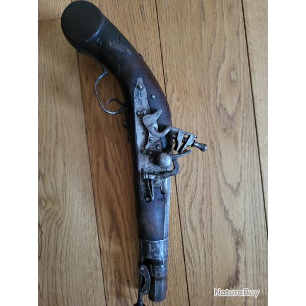 Pistolet silex 17me 18me sicle moyen Orient