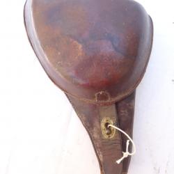 470) lot étui révolver règlementaire 1892