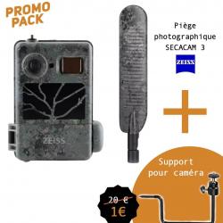 Pack Promo Piège photographique Secacam 3 ZEISS et support