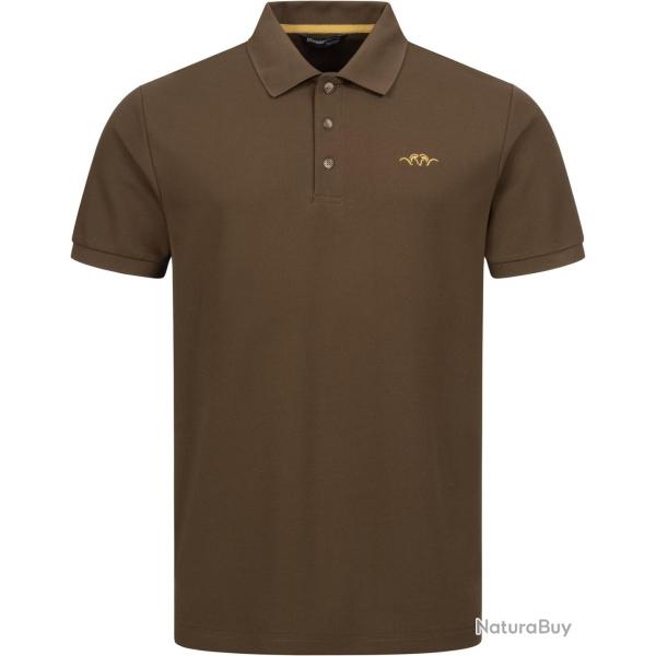Polo Solid 25 (Couleur: Marron, Taille: L)