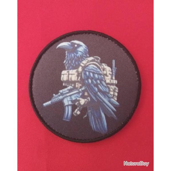 CUSSON COMMANDO ELITE TACTIQUE MILITAIRE SYMBOLE AIGLE SCRATCH  8CM