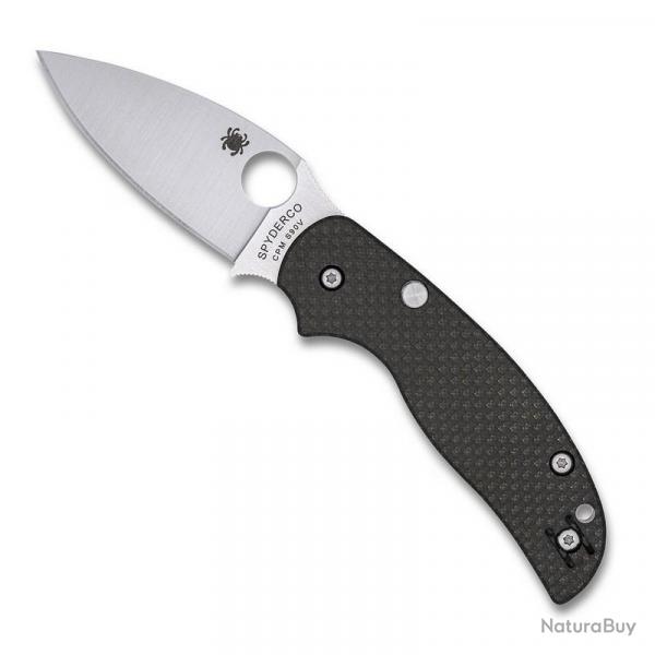 Couteau Sage 6 (S90V / fibre de carbone) [Spyderco]