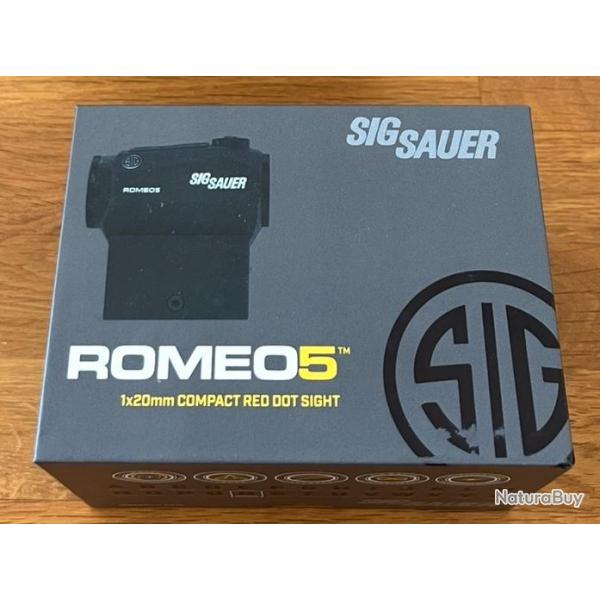 Red dot Sig Sauer Romo 5 NEUF