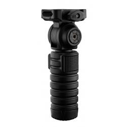 Monopod DLG TACTICAL noir réglable montage rail picatinny