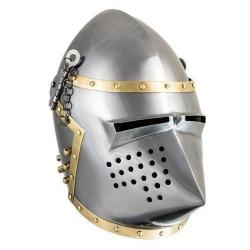 Casque Pigface Bascinet 12éme Siècle