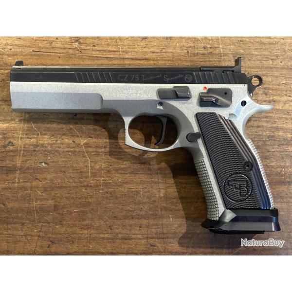 pistolet CZ Tactical Sport Bicolore calibre 9 para
