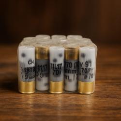 Cartouches Chevrotines Mary Arm 9 gr avec Buffer - Cal.12 - Boîte de 25 - PRIX MINI