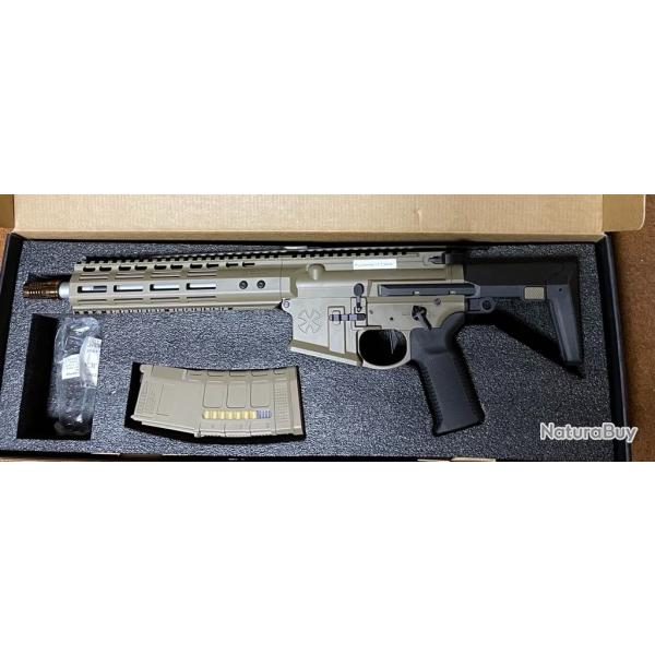 GBBR MWS Double Eagle/Noveske Ghetto Blaster 7" TAN