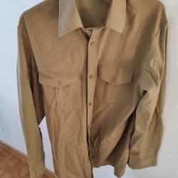 CHEMISE BEIGE, ARMÉE TCHÈQUE