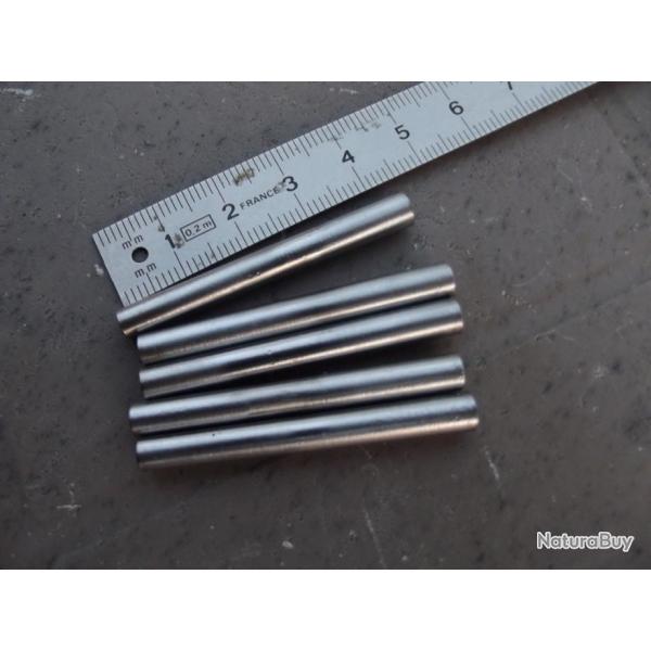 1 !!! Lot de 5 goupilles conique 4.7x45 mm acier norme DIN1B (ISO 2339) pente 2% NEUVES