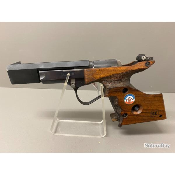Pistolet de comptition UNIQUE modle DES/69-U calibre 22lr, canon miroir