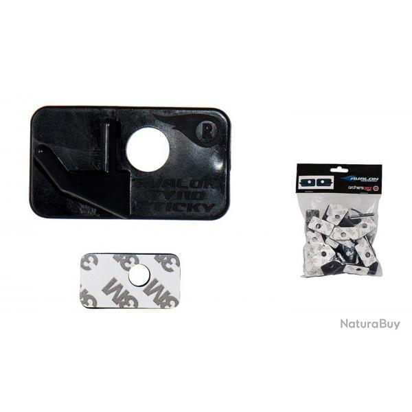 50 REPOSES-FLECHES AUTOCOLLANT TYRO STICKY NOIR DROITIER