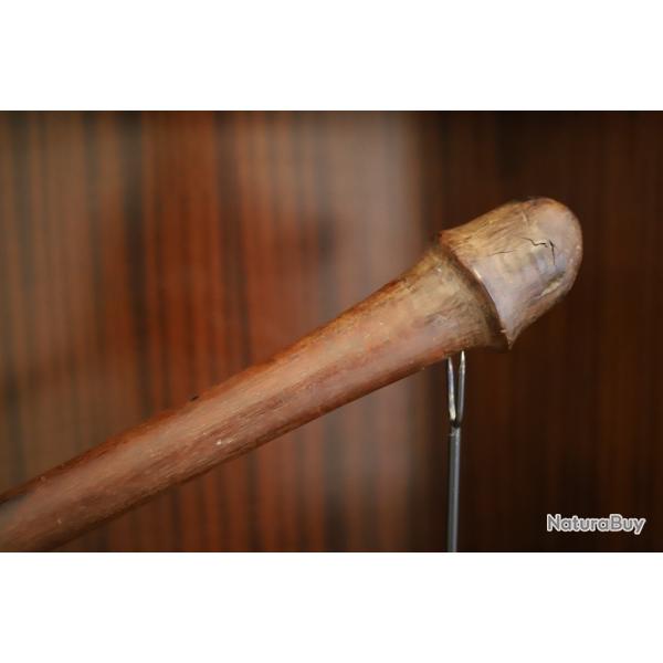 Collecte en 1897, Massue Kanak Phallique - Ocanie, Nouvelle Caldonie