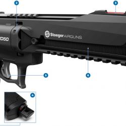 Revolver Balle Caoutchouc Stoeger XRD50