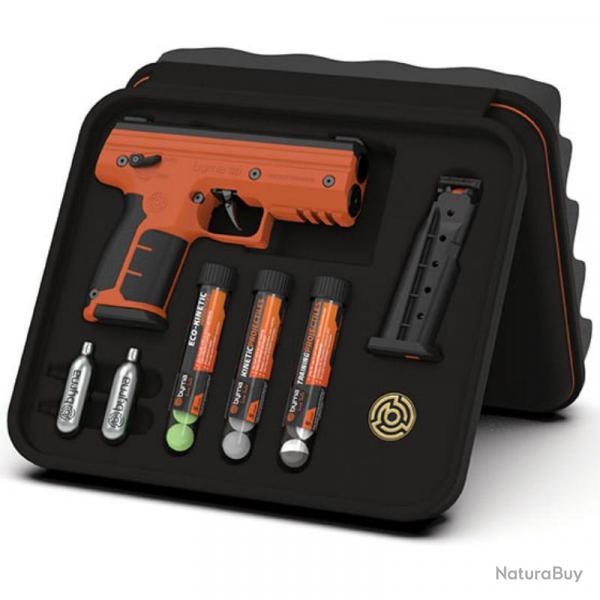KIT PISTOLET DE DEFENSE BYRNA SD POIVRE Orange