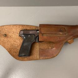 Pistolet MAB modèle D calibre 7.65mm avec holster