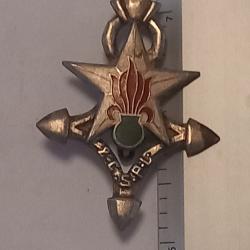 Insigne de la 2ème compagnie saharienne portée de la Légion (2ème CSPL)