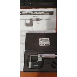 Micromètre palmer LYMAN calibreur de collet