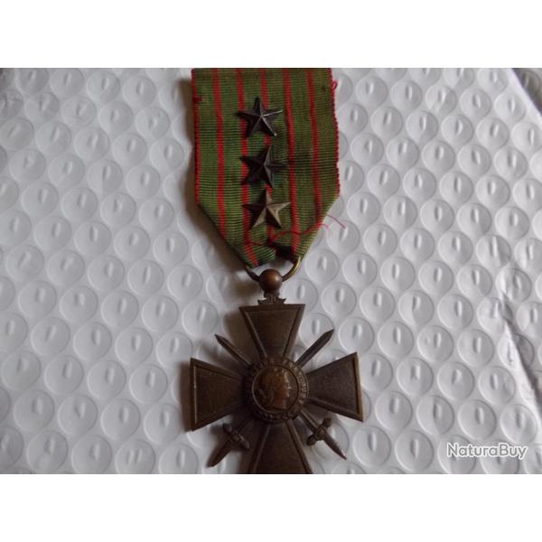 Mdaille croix de guerre 1917 1