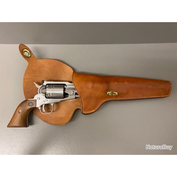 Revolver RUGER modle OLD ARMY 44PN cat B, hausse rglable et holster d'origine