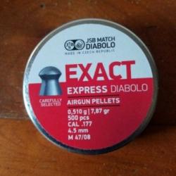plombs JSB express diabolo