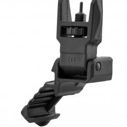 Organes de visée flip-up incliné à 45° DLG TACTICAL pour AR15