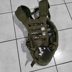 Lot d'équipement Novritsch - Ensemble Battlebelt  + ceinturon + harnais (Vert)