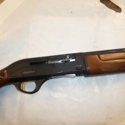 fusil semi auto DIANA cal 12/76 éprové "acier"