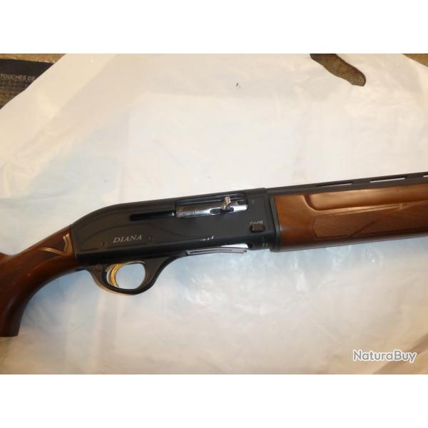 fusil semi auto DIANA cal 12/76 prov "acier"