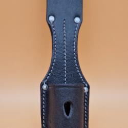 Gousset de baïonnette K98 98K repro cuir noir
