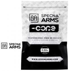 Billes airsoft 0.30g Specna Arms CORE - 1000 pièces haute précision