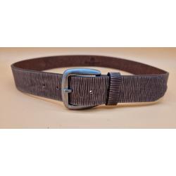 ceinture Vintage cuir brun 110cm MILTEC