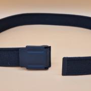 Ceinture Tactique Militaire En Nylon Noir 120cm - Boucle Rapide, Neuve Avec étiquettes