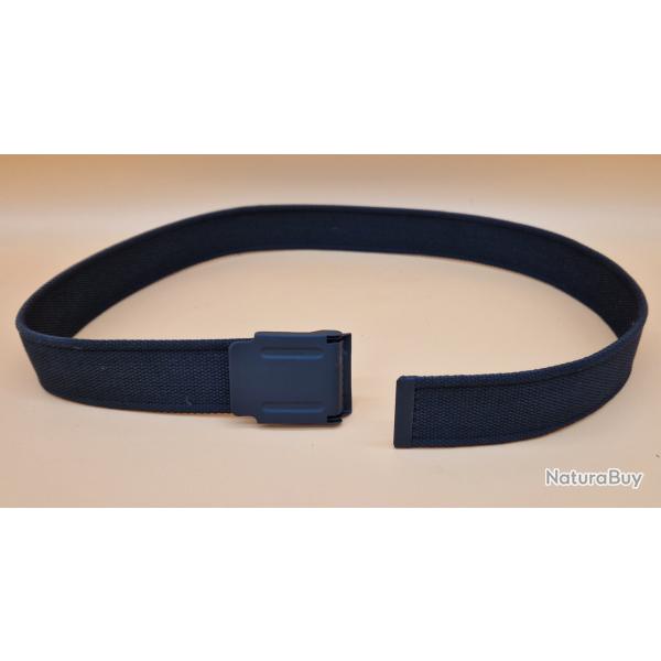 Ceinture Safety rglable boucle mtal noir longueur 130cm
