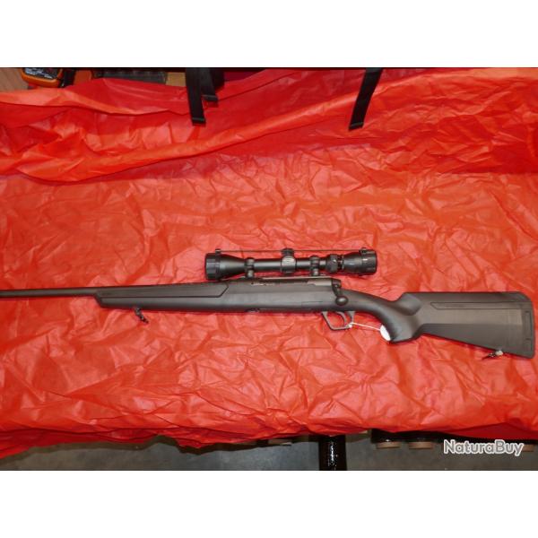 Carabine SAVAGE AXIS GAUCHER en 30-06 Spring avec lunette WEAVER 3-9X42