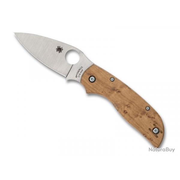 SPYDERCO CHAPARRAL MANCHE ERABLE