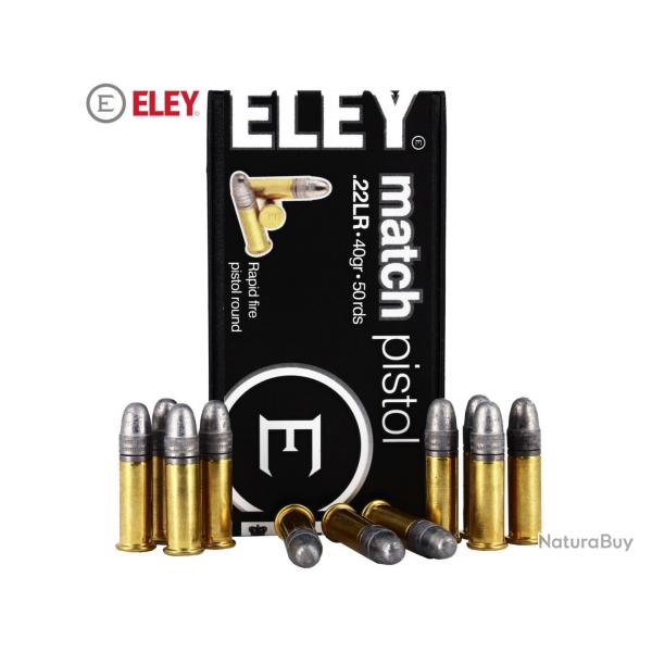 ELEY MATCH PISTOL 22LR X50