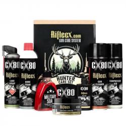 RIFLECX KIT D'ENTRETIEN COMPLET POUR ARMES DE CHASSE