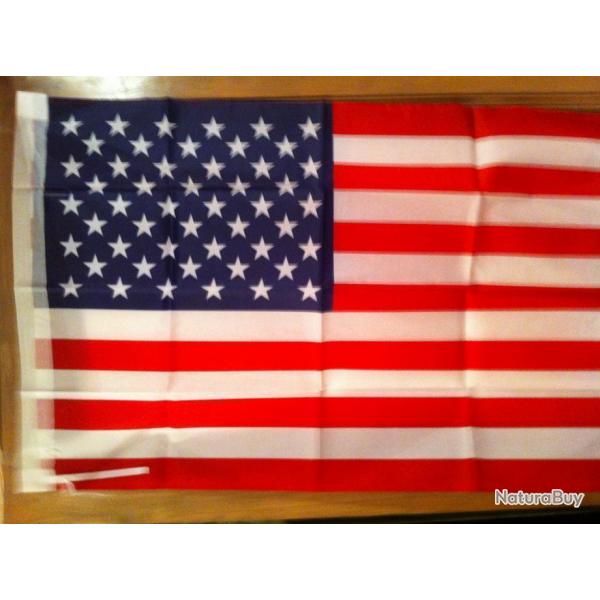 drapeau Amricain  0,60 X 0,90 100% nylon  A25