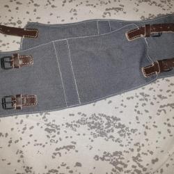 Paire de guêtres WH Allemande WW2 en reproduction luftwaffe   A25.1