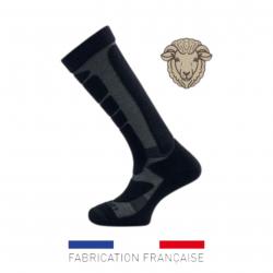 Chaussettes mi-bas Baroudeur "Climat froid" (laine Mérinos) 45/47