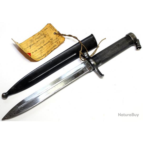 Baonnette d'origine sudoise modle 1896