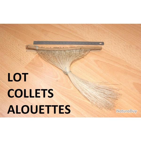 lot vritable collets a alouettes en crins de cheval - VENDU PAR JEPERCUTE (D25C9)