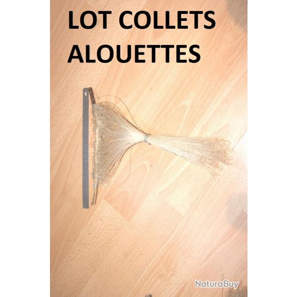 lot vritable collets a alouettes en crins de cheval - VENDU PAR JEPERCUTE (D25C10)