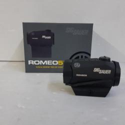 NEUF!!!POINT ROUGE SIG SAUER ROMEO 5 2 MOA