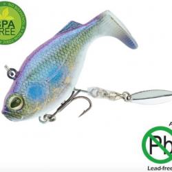 Leurre souple armé Sakura Tribbble  67mm/35,5g Whitefish