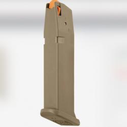 CHARGEUR 17 COUPS GLOCK 17 GEN5 CAL 9 MM PAK   coyote  lock perfection