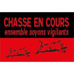 Panneau Stepland Chasse en cours - 1